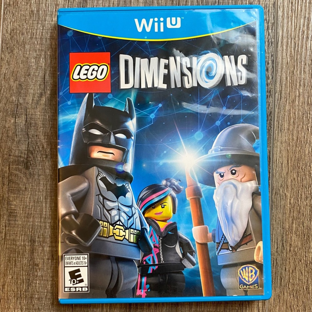 LEGO Dimensions Nintendo Wii U Game Disc with Manual and Case WUP-P-AP2E
